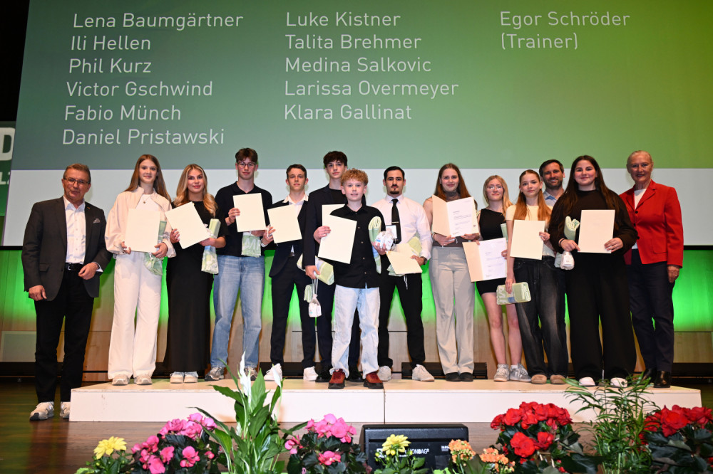 Meisterehrung der Sportjugend des Landessportbundes (LSB)